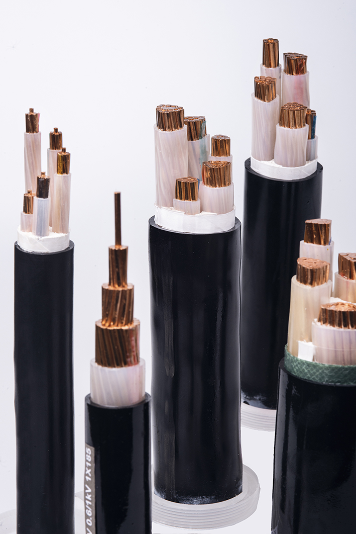 Copper Conductivity XLPE Insulation PVC Cable