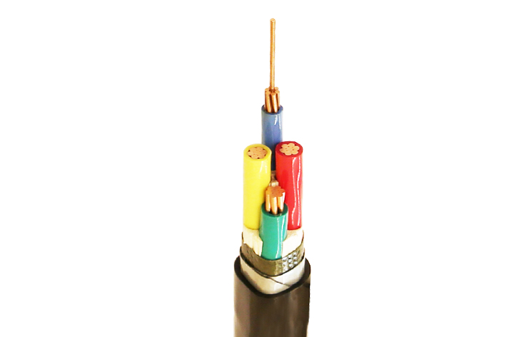 Cu/PVC/STA/PVC Electric LV Cable