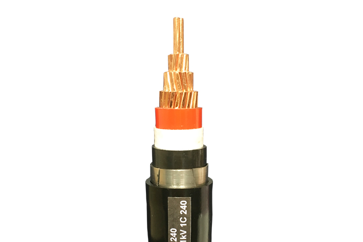 Cu XLPE SSTA PVC Cable